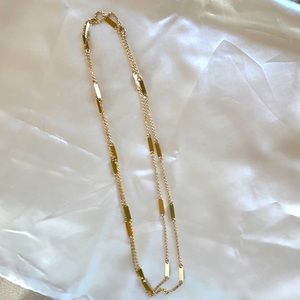 Gold necklace